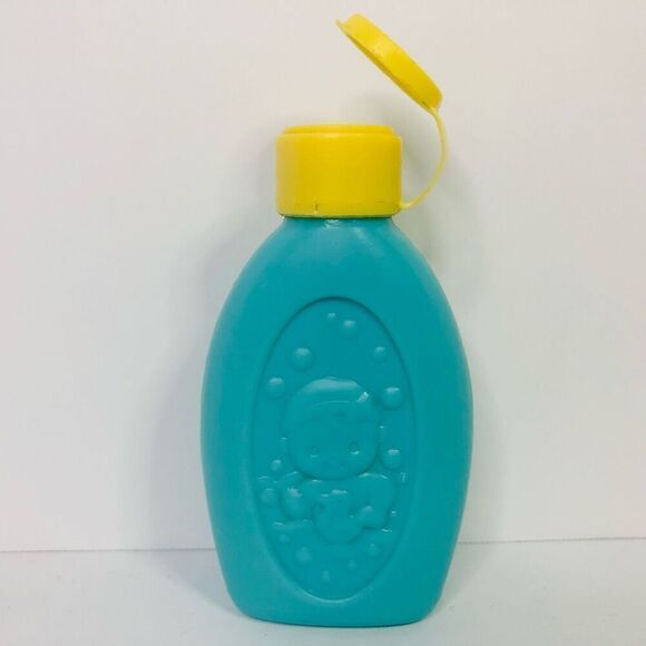 fisher price play pretend teal blue bubble bath bottle replacement mattel 2004 - Picture 1 of 7